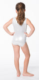 Metallic Leotard with Clover applique'