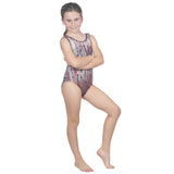 Luxury Lycra Safari Leotard and Matching Stretch Shorts
