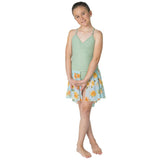 Classic Seafoam Ballet Leotard and Yellow Rose Dance Skirt