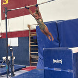 Girls Printed Green Leopard Stretch Sleeveless Leotard