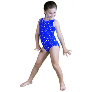 Patriotic Stars Gymnastics Leotard