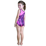 Mesh Metallic Girls Gymnastics Leotard