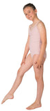Classic Blush Ballet Leotard and Safari Dance Skirt