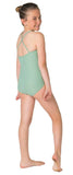 Classic Seafoam Ballet Leotard and Hawaiian Dance Skirt