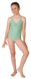 Classic Seafoam Ballet Leotard and Hawaiian Dance Skirt