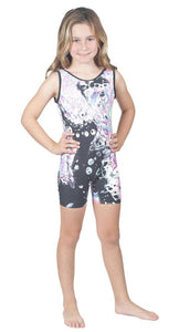 Nucleus Print Unitard and Matching Doll Outfit