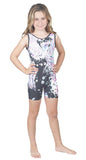 Nucleus Print Unitard and Matching Doll Outfit