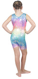 Rainbow Metallic Unitard