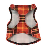 Small Breed Dog Tank-Red Plaid