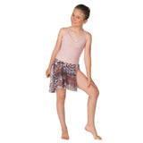 Classic Blush Ballet Leotard and Safari Dance Skirt