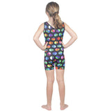 Gymnastics Unitard Aliens Print and Matching Doll Outfit