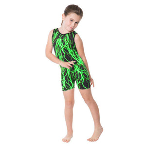 Lime Lightning Unitard