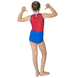 Patriotic Luxury Lycra Gymnastics Leotard