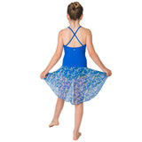 Classic Blue Ballet Leotard and Elderberry Dance Skirt