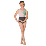 Leotard Gymnastics, Dance Leotard, tri-color.